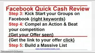 Facebook Quick Cash Review