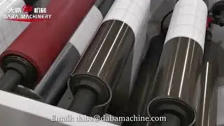 High Speed Label Slitting Machine