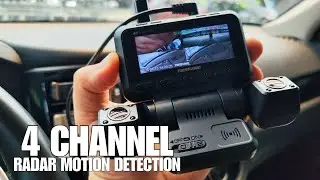TIESFONG i7pro 4 Camera GPS Dash Cam with Radar Motion Detection