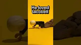 HE LOVED TACOBELL #lego #meme #transformation #funny #brickfilm