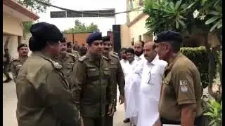 The newly appointed DPO of Lodhran Mohammad Kashif Aslam took charge of his post. A salute was given