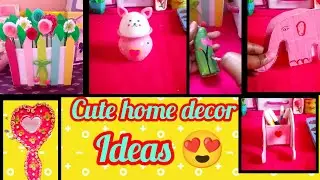 Diy 5 home decor ✨ using waste material &hearts;️#viral #viralvideo #diy #art #yt 