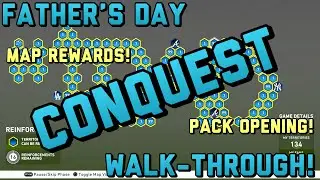 FATHERS  DAY CONQUEST GUIDE! MAP REWARDS + PACK OPENING! || MLB THE SHOW DIAMOND DYNASTY