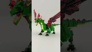 LEGO 31161 Medieval Dragon satisfying speed build #lego