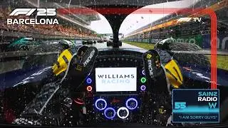 ULTRA IMMERSIVE Formula 1 2025 Spanish GP Carlos Sainz