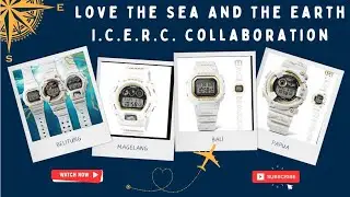 Casio G-Shock 2024 Love The Sea And The Earth I.C.E.R.C. collaboration