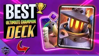🔥PUSHING in Ultimate Champion League 🏆 BEST Deck TOP in Clash Royale