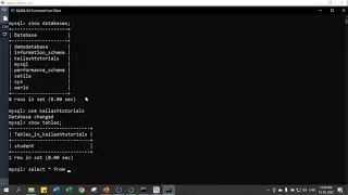 Access or Select Data to MySQL Table through Python Code | Python MySQL Connectivity | MySQL 05