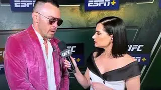 Colby Covington reaction to Leon Edwards Victory at UFC 286