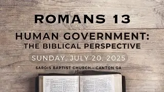 Human Government: The Biblical Perspective