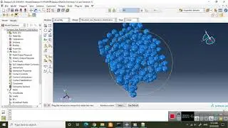 Create a model consist of  powder particles in ABAQUS (Part 2)