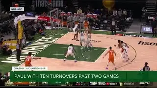 Paul with 10 turnovers in the past 2 games