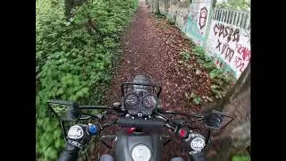Pierwsza gleba na motocyklu