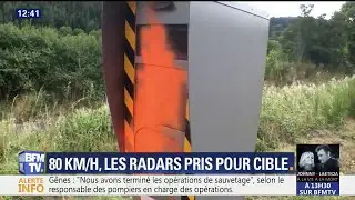 Sur les routes de France, les radars sont les cibles du vandalisme