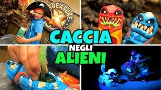 CACCIA NELLO SLIME ALIENO con TREASURE X Aliens Nuova Serie