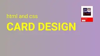 How to card design html and css | how to create a card using html css.