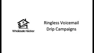 Ringless Voicemail Drip Campaigns
