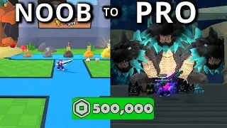 От НУБА до ПРОФИ: трата 50 398 долларов на Pull A Sword Roblox! (Фильм)