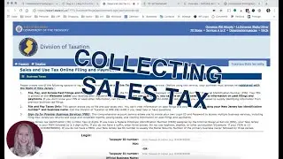 Collecting NJ Sales Tax as a Photographer