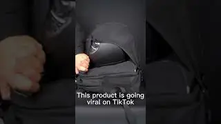 Large Capacity Waterproof Motorcycle Backpack, 30-35L  Expandable Motorbike Helmet Bag