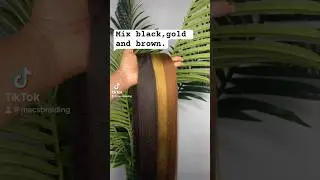 Colors: 1b, 27, 30 #braids #diy #viral #shortvideo #colors #colorful #howto #how #hair #colormixing