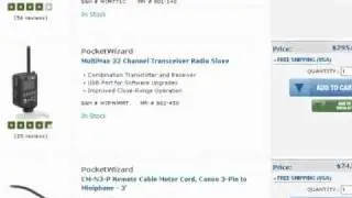 Remote Camera Trigger: PocketWizard