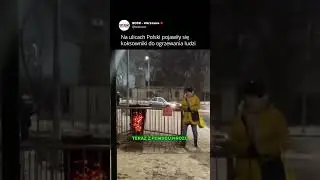 Na ulicach Polski pojawiły się koksowniki do ogrzewania ludzi