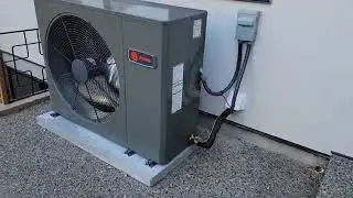 Trane XR16I Side Discharge AC Installation | The Heating Ninja