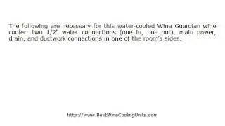 Wine Guardian 1/4 Ton Water-Cooled System Review