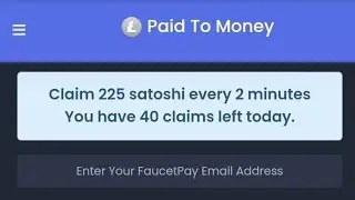 Every 2 Mints Claim to Earn Free Litecoin,BTC,Doge/Paid to Money Join us/Easy Method/Instant FP..!