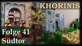 Südtor - Bau der Welt von GOTHIC aus LEGO® - Medieval MOC Folge - 41