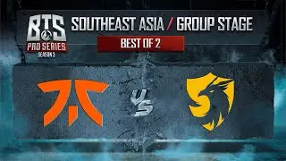 Fnatic vs 496 Game 2 - BTS Pro Series 3: Southeast Asia: Groups w/ MLP & johnxfire