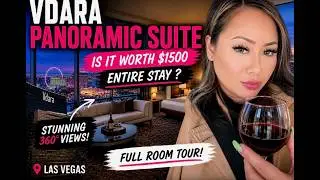 Inside Las Vegas VDARA Panoramic Suite Room Review.. Is it worth it?