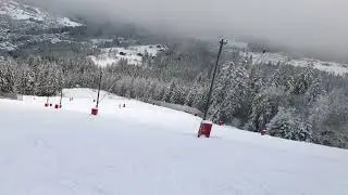 G&eacute;rardmer - T&eacute;tras - Piste Rouge - Vosges - D&eacute;cembre 2024