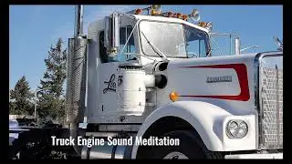 2 HOURS RELAXATION MOMENT: DIESEL TRUCK ENGINE SOUND IDLING | MEDITATION SLEEP SOUND