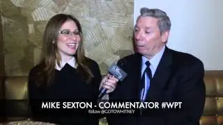 World Poker Tour Commentator Mike Sexton Talks Players of Yesteryear During WPT Championships