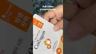 Sheet Masks Etude House #shorts #skincare #sheetmask koreanskincare/Face Mask|Catchy Fusion