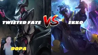 Dopa Stream Leo Th&aacute;ch Đấu | Twisted Fate vs Ekko MID | Rank Master 07/03/2025 🔥
