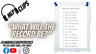 Penn State Football 2026 schedule released || MLP clips #collegefootball
