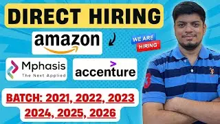 🔥Accenture Associate Hiring | Mphasis Direct Send Resume Hiring | Amazon Hiring | 2021-2026 BATCH