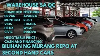 BILIHAN NG MURANG REPO AT SECOND HAND CARS SA Q.C!