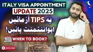 Italy Appointment Latest Update 2025 | Book Appointment Now!