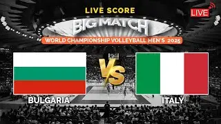 🔴Bulgaria VS Italy | VNL 2025 FIVB VOLLEYBALL MEN'S NATIONS LEAGUE | Live Score