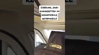 Cabbunk , CMT 2023, Adria Twin Zwei Kinderbetten im wohnmobile, reisemobile