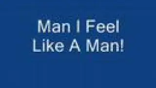 Rick Shane Sings Man I Feel Like A Man Parody Song