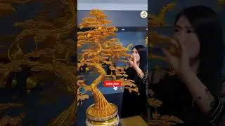 Gold tree 🌳 #shorts #youtubeshorts #tree