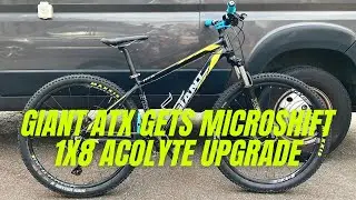 Giant ATX gets MicroSHIFT 1x8 Acolyte upgrade