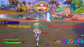 Headshot opponents with the Prime Shotgun - Fortnite