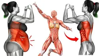 👙 Drop 2 Inches in 7 Days ➜ Do This Waist-Trimming Routine! 100% Guaranteed! (All Standing)