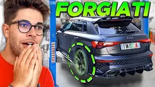 NUOVI CERCHI *FORGIATI* all'AUDI RS3... FOLLIA PURA 😈